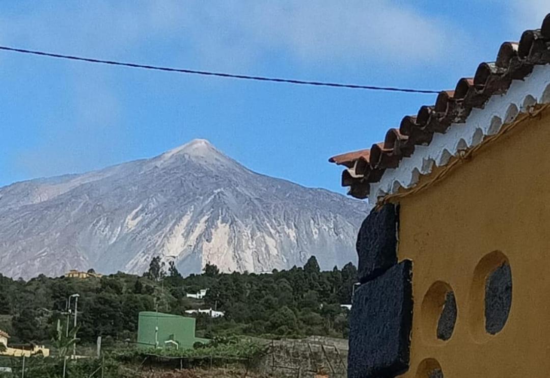 Tradicional Casa Canaria Con Piscina Y Vistas Al Teide Икод-де-лос-Винос Экстерьер фото