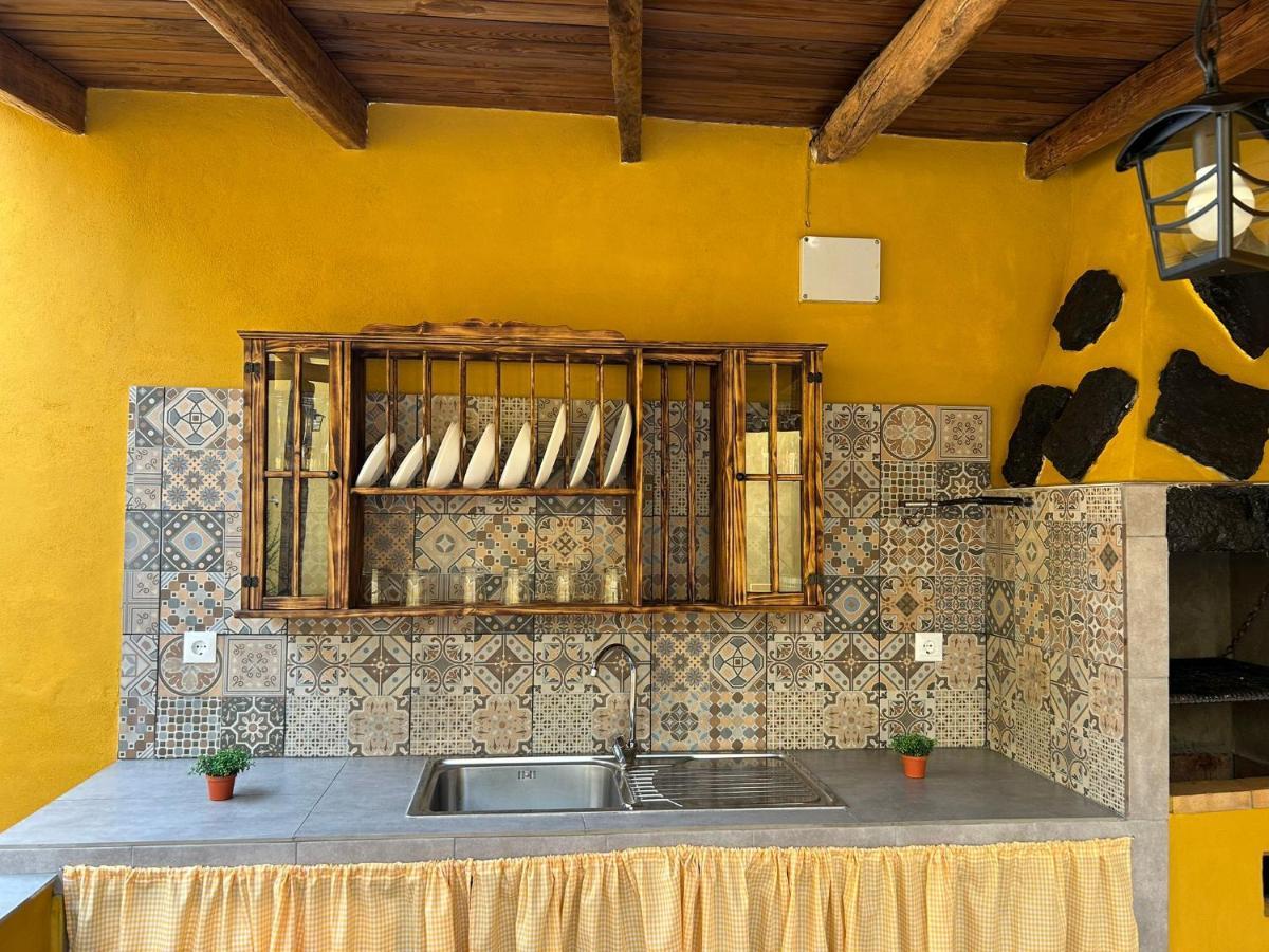 Tradicional Casa Canaria Con Piscina Y Vistas Al Teide Икод-де-лос-Винос Экстерьер фото